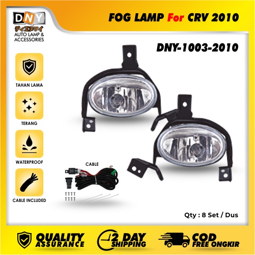 Fog Lamp DNY Crv 2010 Complete