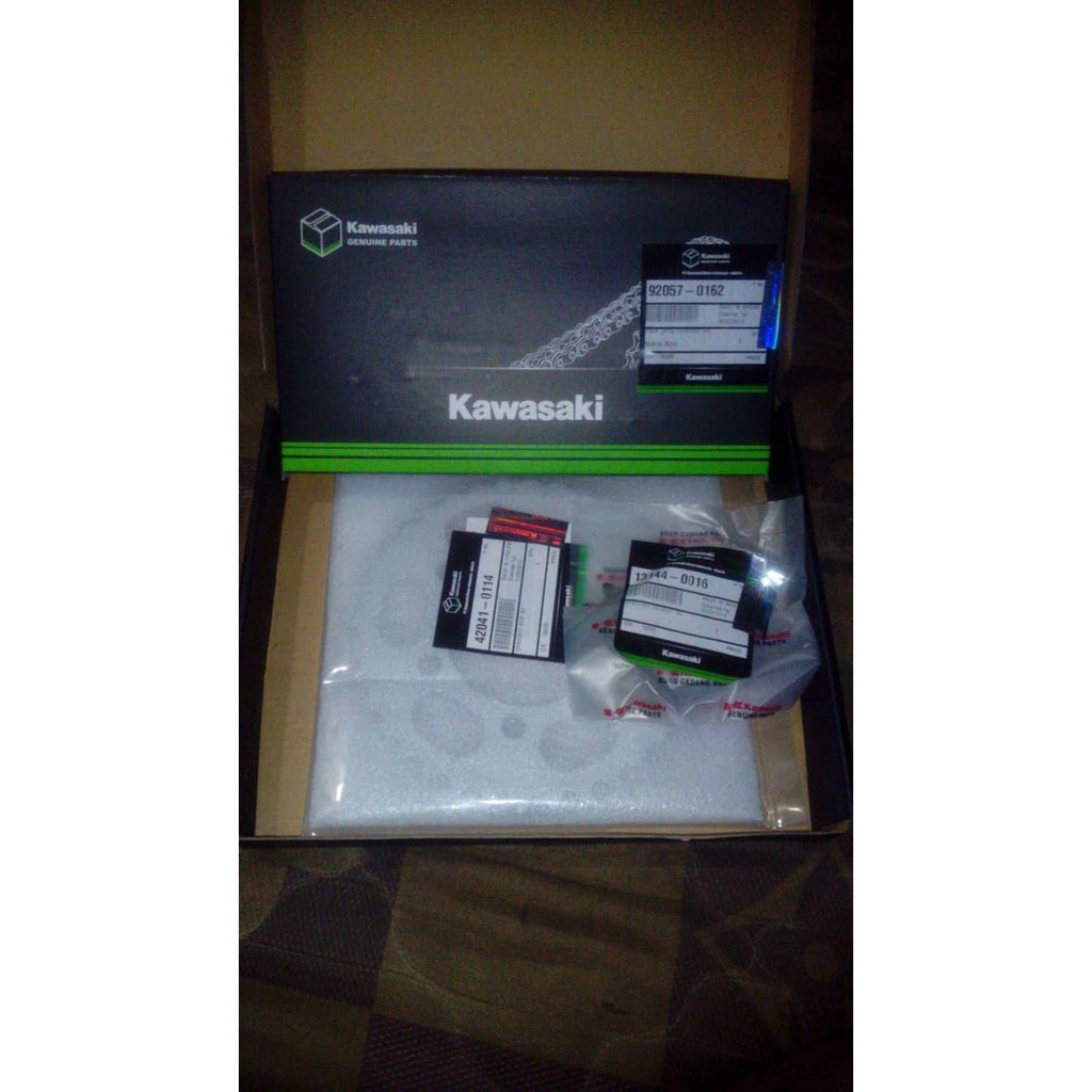 Bonus Gear Set Kawasaki Athlete Diskon