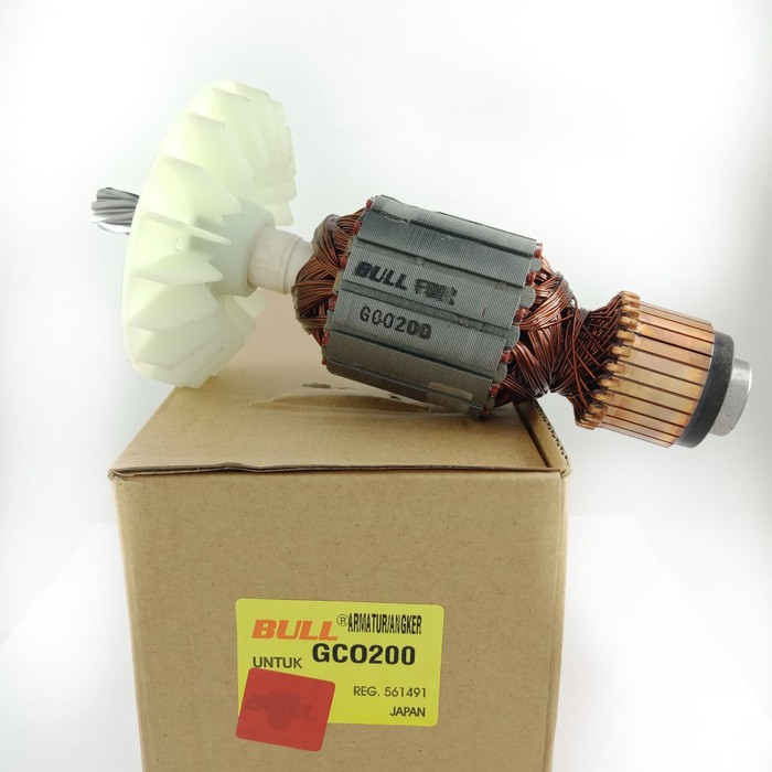Bull Armature Gco200 BULL Amature GCO 200 for mesin cut off bosch gco200 POTONG BESI