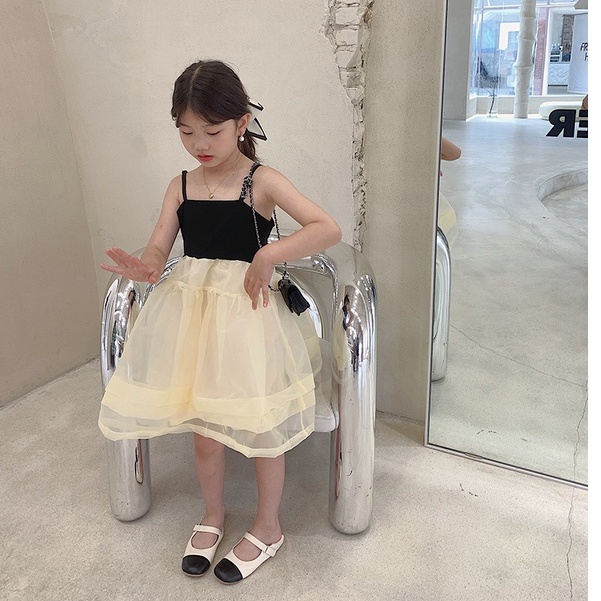 babyfit MASSARI dress tanktop anak perempuan dengan rok tutu organza import sc-820