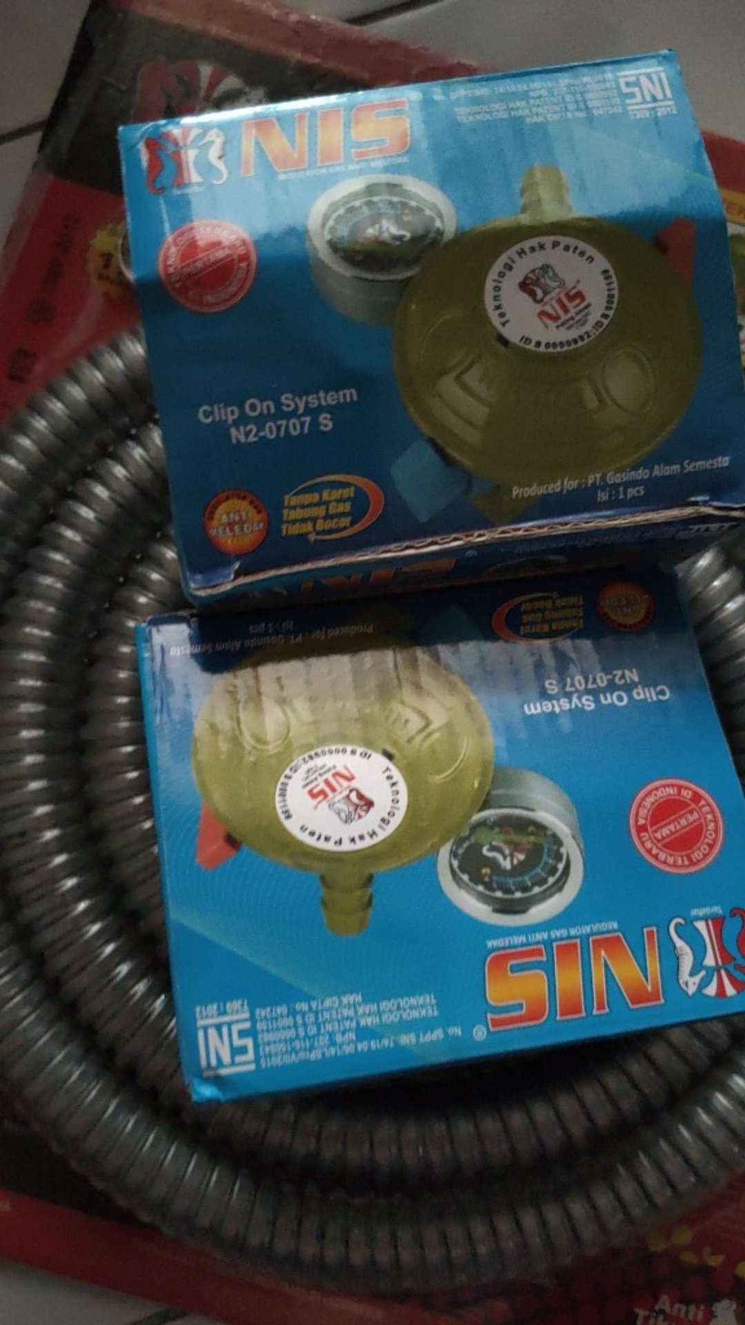 Selang Paket Regulator Anti Meledak 2pengunci