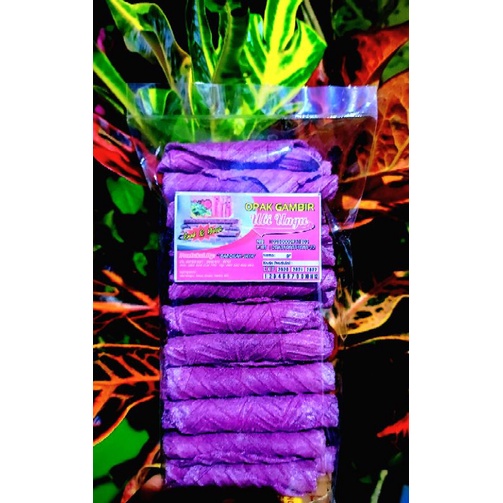 

Opak Gambir TARO (Ubi Ungu)