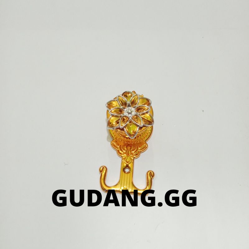 HOOK /CANTOLAN/PENGAIT GORDEN TERATAI BASE SILVER ( TERMURAH) HRG PER BIJI