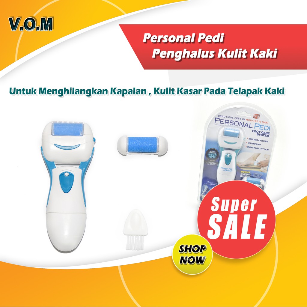 VOM-SKU0345 Personal Pedi - Penghalus Kulit Kaki yang Kasar