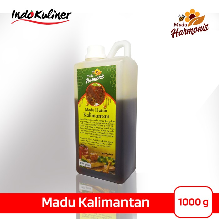 

b01n1nh Harmonis Madu Kalimantan 1Kg 1000Gr Asli By Indokuliner Ds201Fs