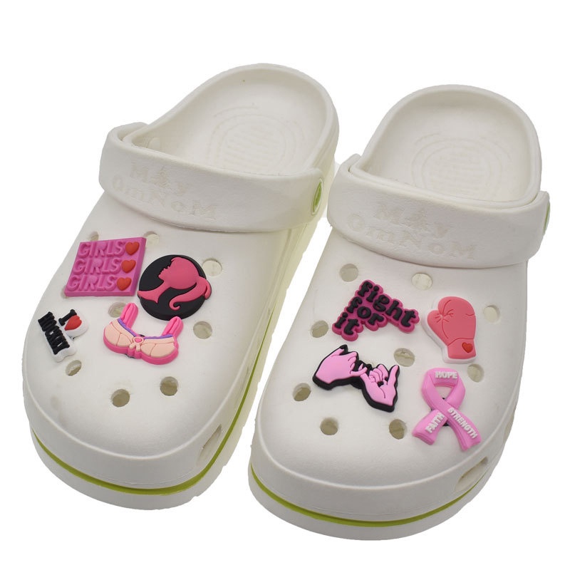 Fashion Pesona Sepatu Aksesoris Merah Hati Dekorasi Pesta Anak-anak Hadiah X-Mas