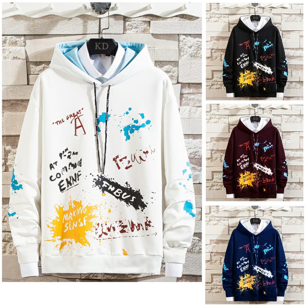 FORTGLASS FH BUS SWEATER HODIE RAJUT JUMPER POLOS PRIA LENGAN PANJANG