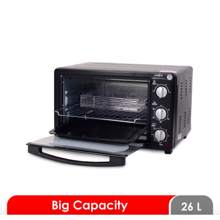 [ Cosmos ] Oven Listrik Cosmos CO 9926 RCG - KAPASITAS BESAR 26 Liter !!