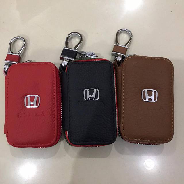 (INDO 168)Dompet Stnk Gantungan Kunci Mobil Honda