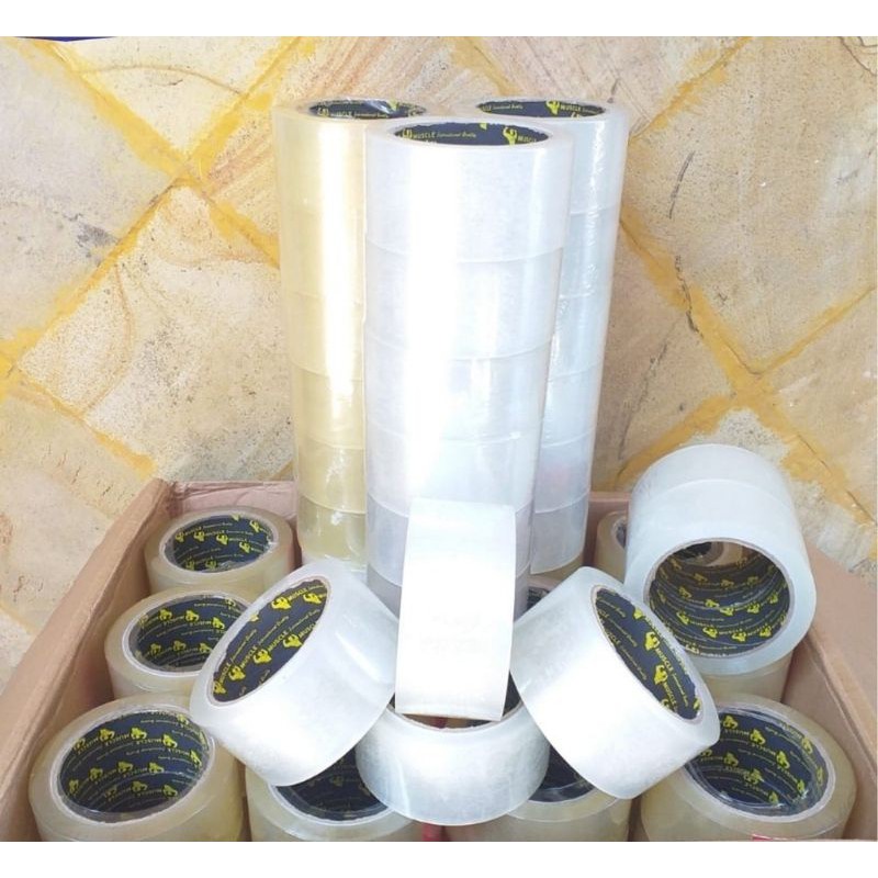 

LAKBAN FRAGILE TAPE BENING / 100 YARD / TEBAL 2 INC / 45 MM