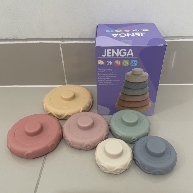 baby jenga soft building blocks