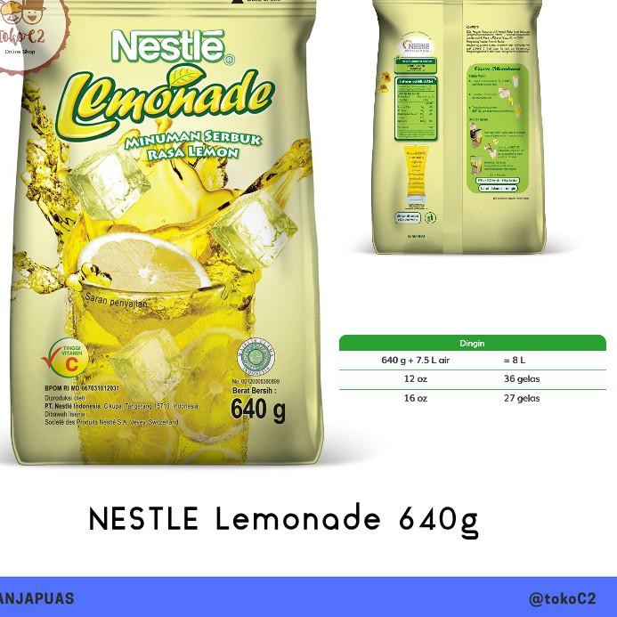 

Model Baru.. NESTLE Lemonade Original 640gr Nestle Professional