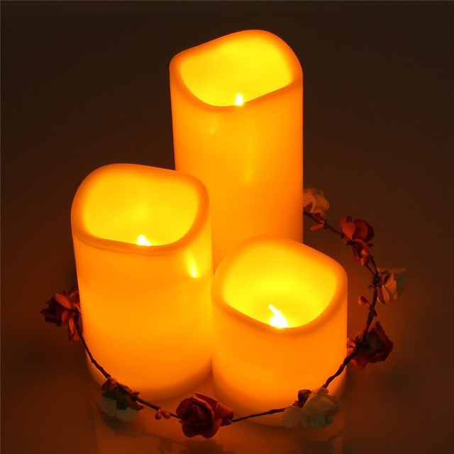 Lilin Elektrik Bahan Plastik - Lilin Elektri L - Lilin - Candle Light