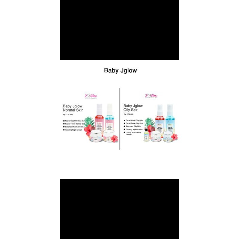 J-GLOW SKINCARE BABY J-GLOW NORMAL/OILSKIN