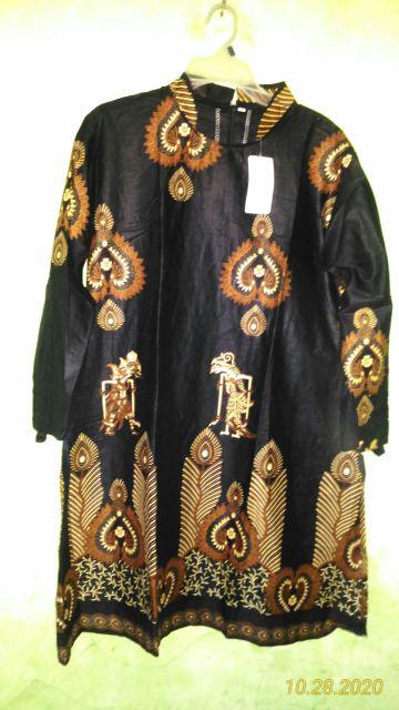 Baju Tunik Batik Motif Wayang