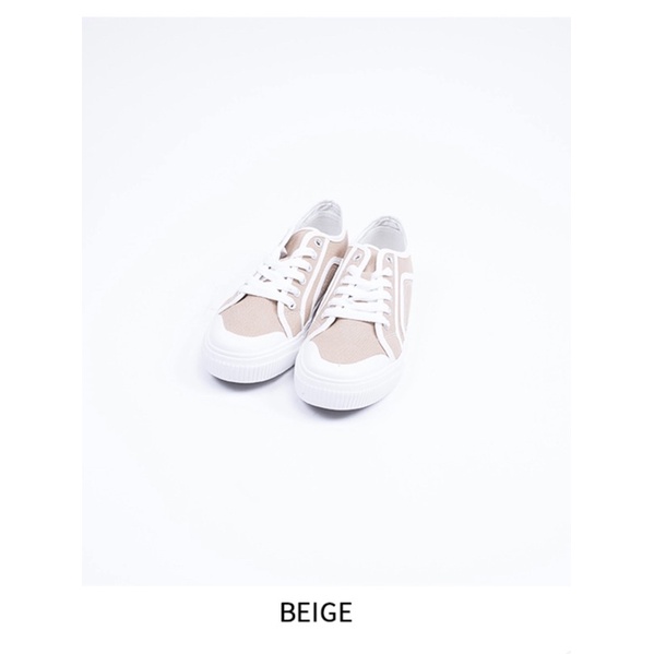 Shoopen shoes beige size 260