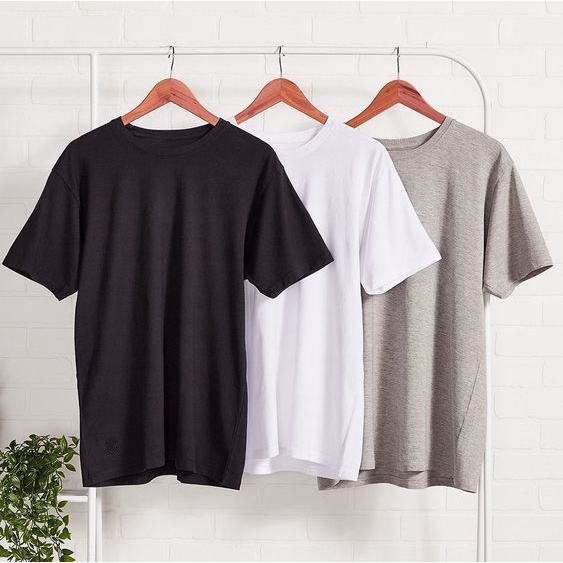 KAOS PRIA POLYESTER POLOS /KAOS T-SHIRT DISTRO LENGAN PENDEK