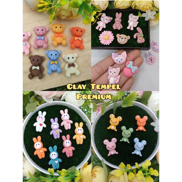 Clay Resin Karakter Seri 3 Clay Premium Karakter Clay Karakter Clay Unik Clay Lucu Clay