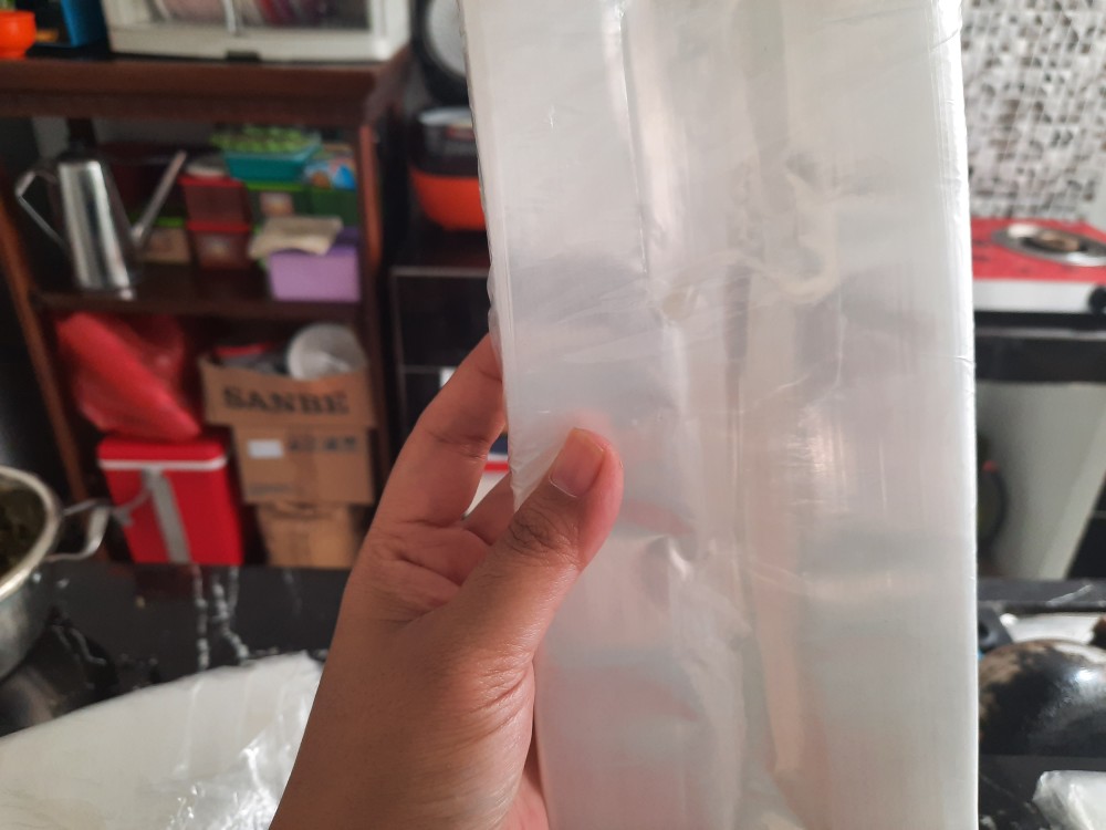 Kresek Pp Bening 1 Atau 2 Cup Tebal