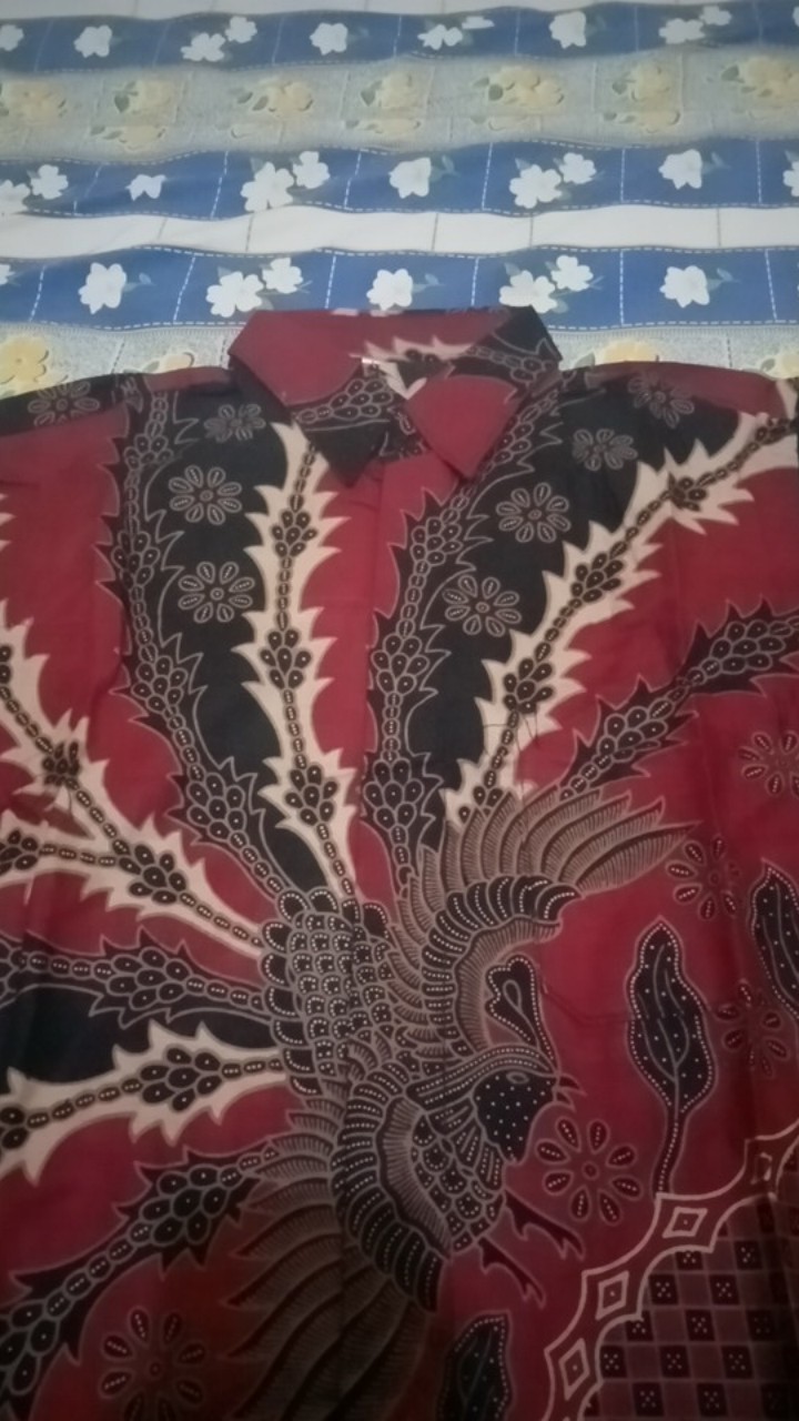 Kemeja Batik Pria Halus Terlariss !! Lengan Panjang Size M L Xl Xxl