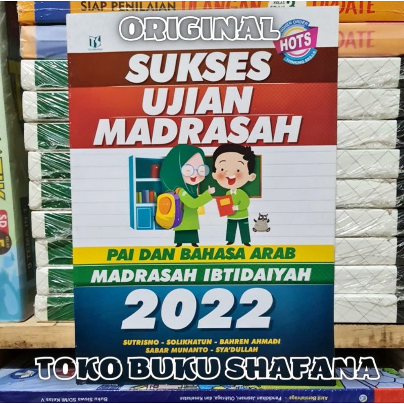 ORIGINAL !!! BUKU SUKSES UJIAN MADRASAH IBTIDAIYAH ( MI ) 2022 TIGA SERANGKAI PAI &amp; BAHASA ARAB