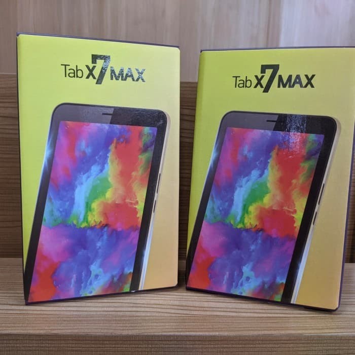 ADVAN TAB X7 MAX 1/16 -  Ram 1GB Rom 16GB - Baru - Garansi Resmi - Hitam - Gold