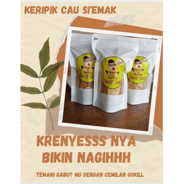 

keripik CAU SI'EMAK best seller