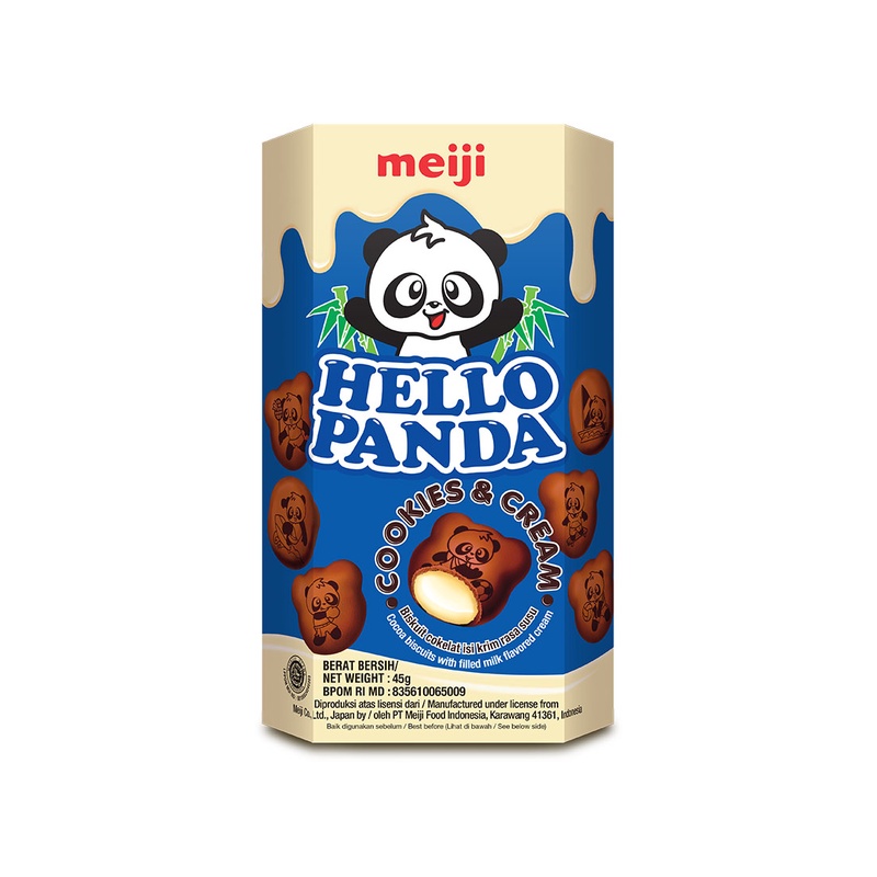 Meiji Hello Panda Biskuit 42 g