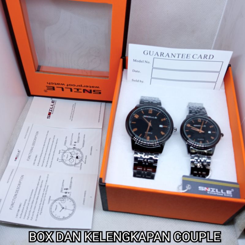 Jam Tangan SNILLE Couple Rantai Original Anti Air  Bisa Beli satuan