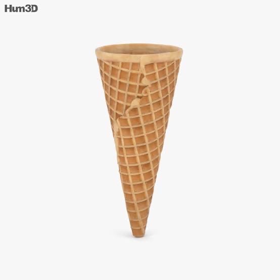 

Waffle cone ice cream isi 10 pcs / Kon corong es krim / manis