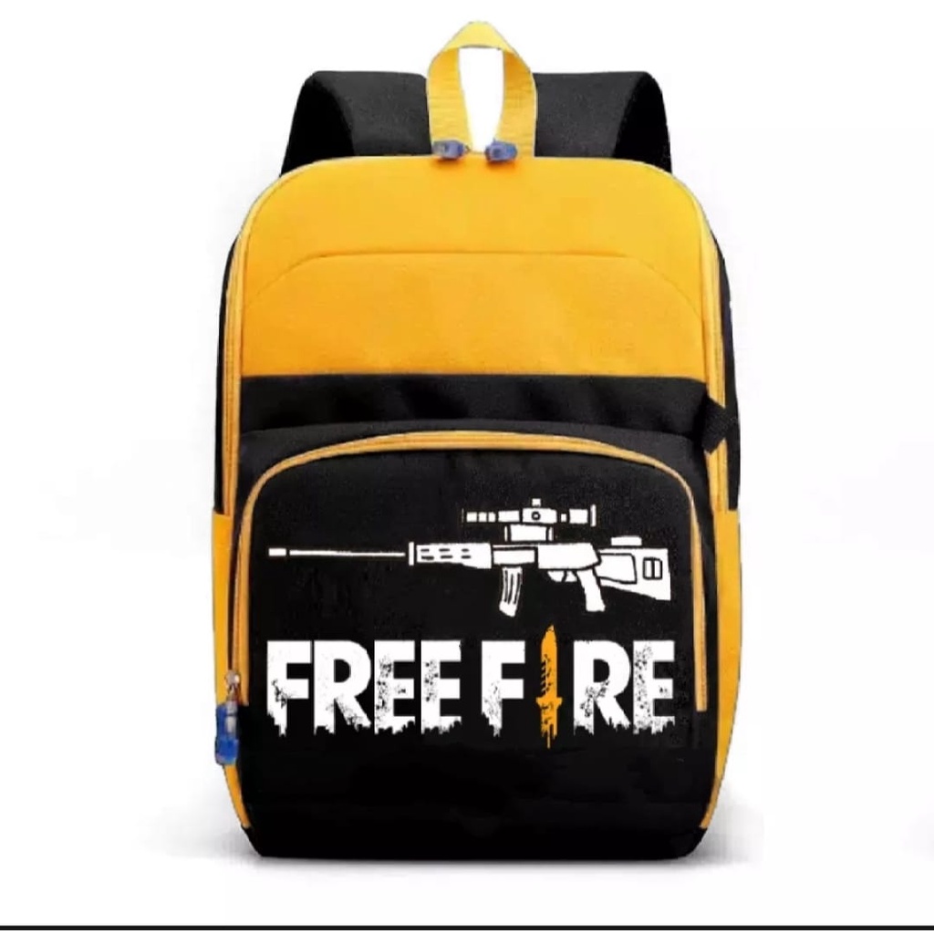 BDKR_TAS - Tas Ransel Anak Free Fire / Tas Ransel Anak Krakter / Tas Ransel Anak Laki-Laki / Tas Ransel Anak Sekolah TK SD SMP / Tas Ransel Anak Korea / Tas Ransel Anak Trendy