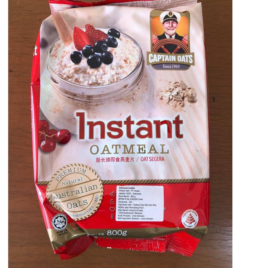 

Segera Miliki Captain oat Merah - instant oatmeal 800g GF6'