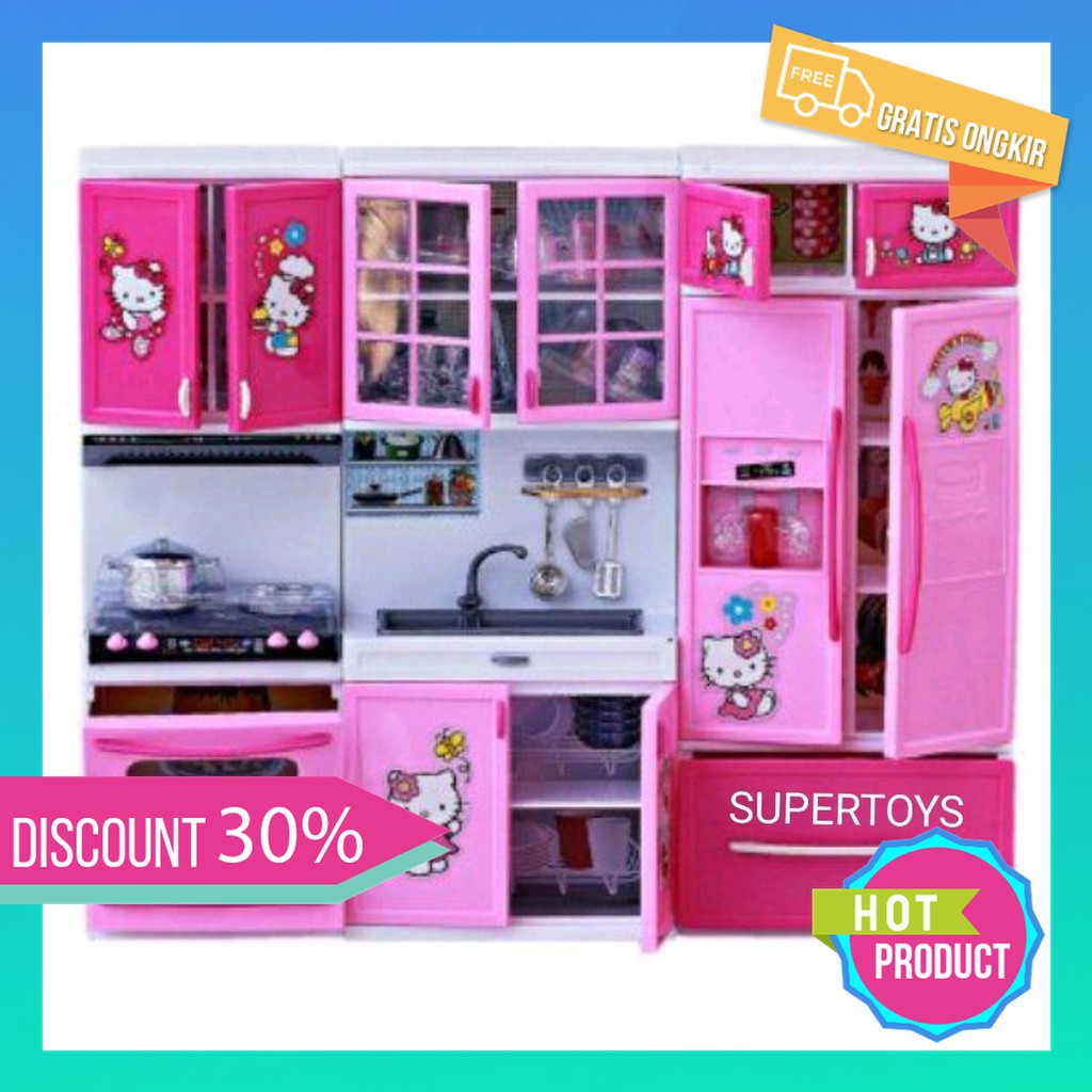 baby doll ka kitchen set