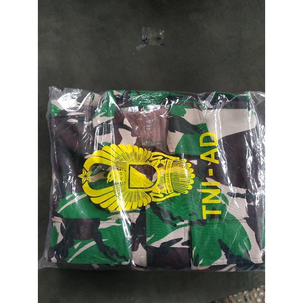 STELAN BAJU PDL MALVINAS/PDL TEMPUR VELBET DINIR / PDL LORENG TNI PREMIUM