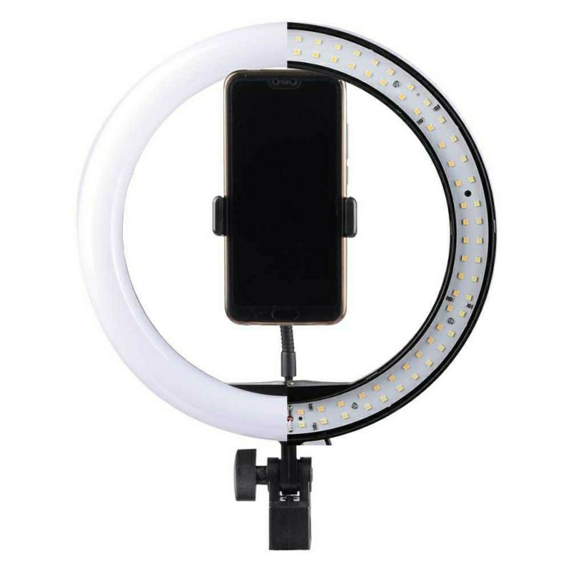 Ring Light 26cm + Light Stand Tripod Selfie Vlogger Livestreamer youtuber selebgram 3warna