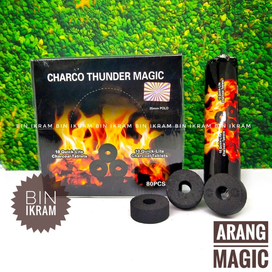 Arang Magic Charco Thunder Magic Bara Areng Magic isi 10