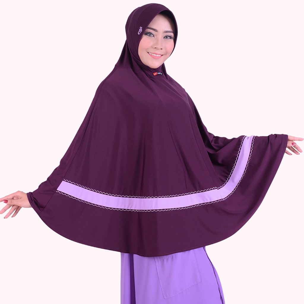 Jilbab Syari Instan Nafisa NAILA | Hijab Jumbo Instan Bergo Kerudung Instan Pad Khimar Jumbo Syari