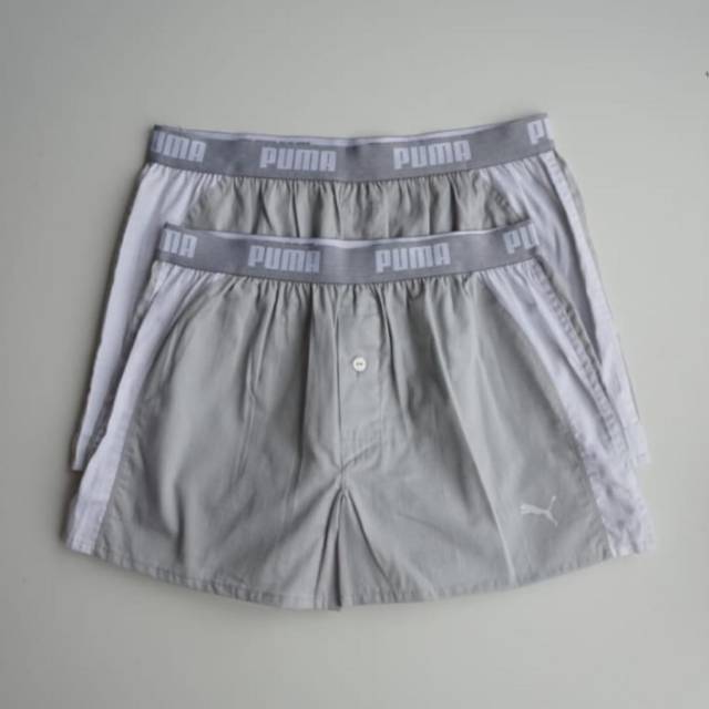 Boxer puma shorts light grey
