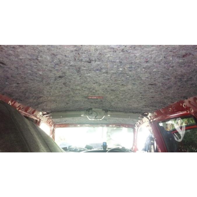 Peredam Suara&Panas Atap Plafon Mobil Avanza/Xenia (Rockwool) + Pasang