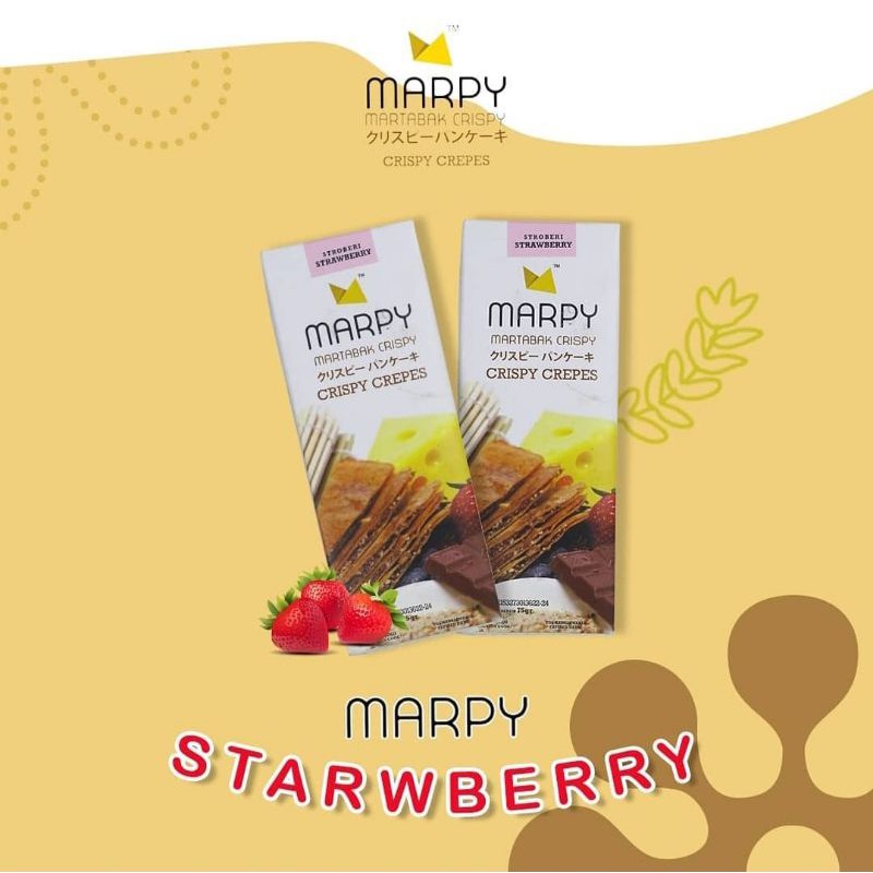 

MARPY MARTABAK CRISPY RASA STRAWBERRY