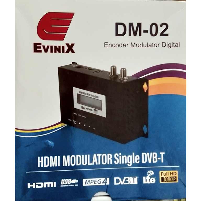 RF Digital Modulator input HDMI EVINIX DM-02