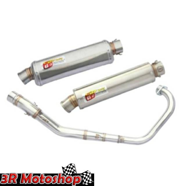 CLD RACING KNALPOT SATRIA FU 150 C2 BULAT OVAL ORIGINAL