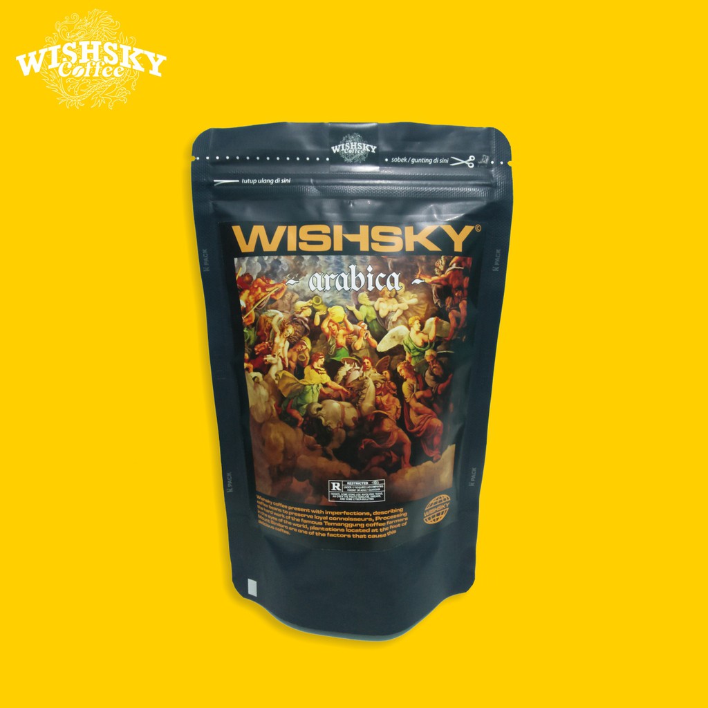 

Wishsky Coffee Arabica, Kopi Arabica Asli Dari Perkebunan Kopi Gunung Sindoro Temanggung