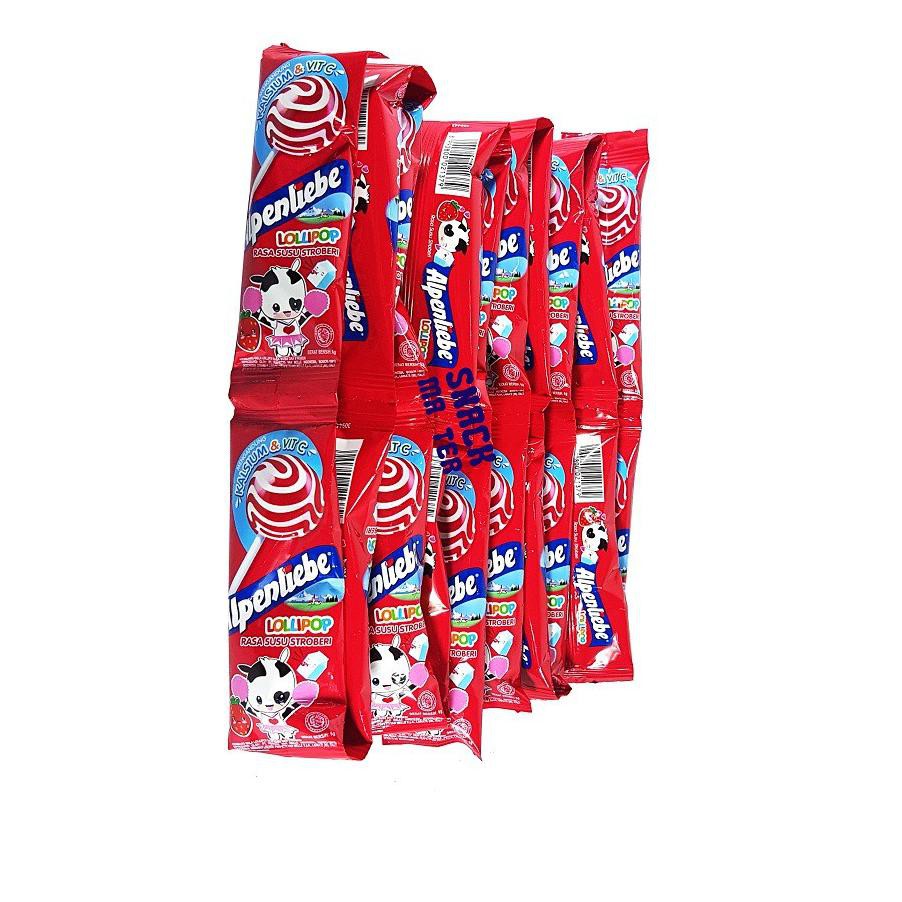 

(HOT PROMO) Alpenliebe Lolipop Milk - Netto 20 pcs x 6 gr