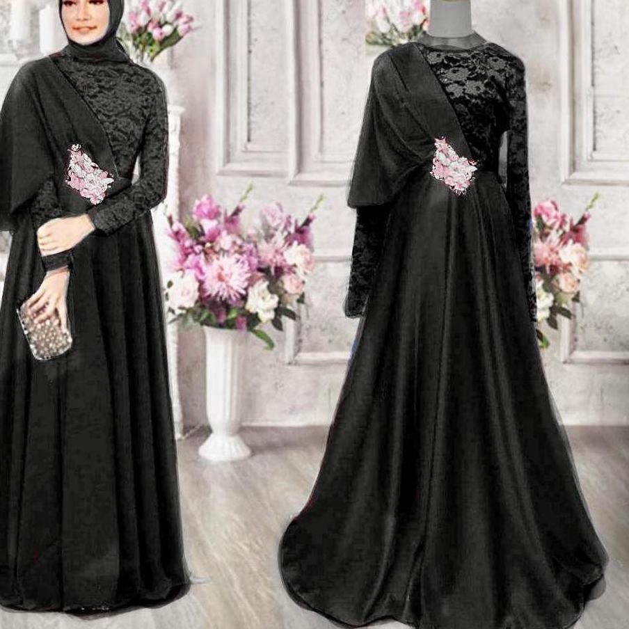 KHAMIR>>Maxi Rumania/Yuniar Dress Pestajaminan mutu..