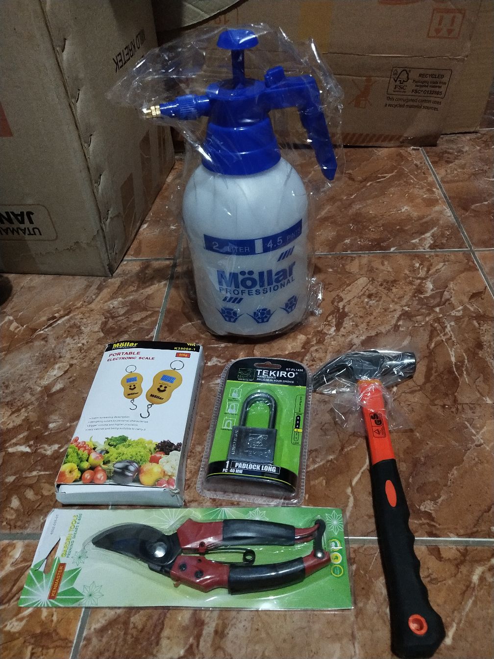 Kenmaster K-800 Gunting Dahan Kembang Stek Ranting Daun Kebun Pruning