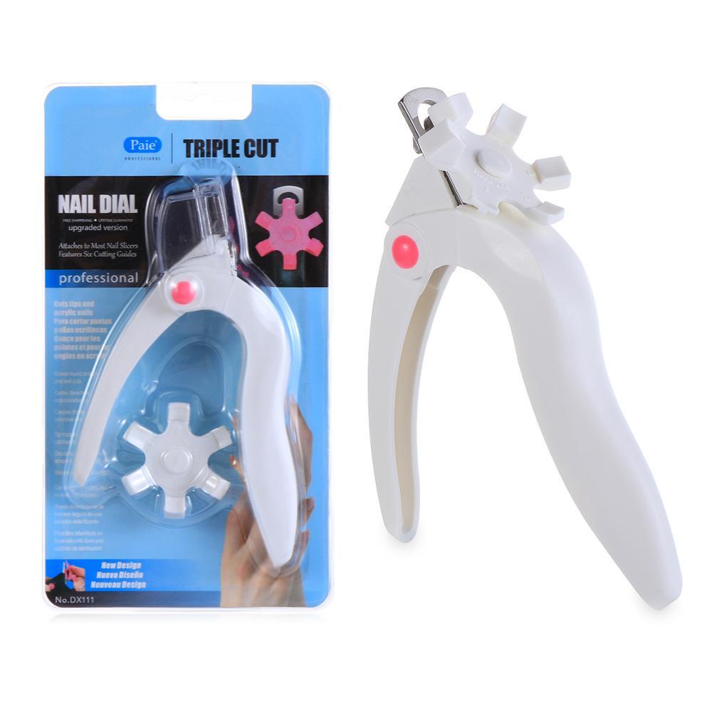 Solighter Pemotong Tip Kuku Palsu Kualitas Tinggi Stainless Steel Tipe U word Manicure Tips Cutter