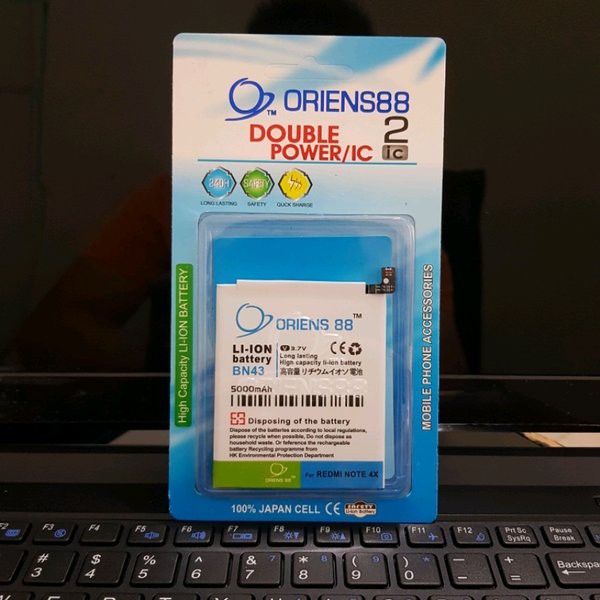 Promo BATRE DOUBLE POWER XIAOMI REDMI NOTE 4X BN43