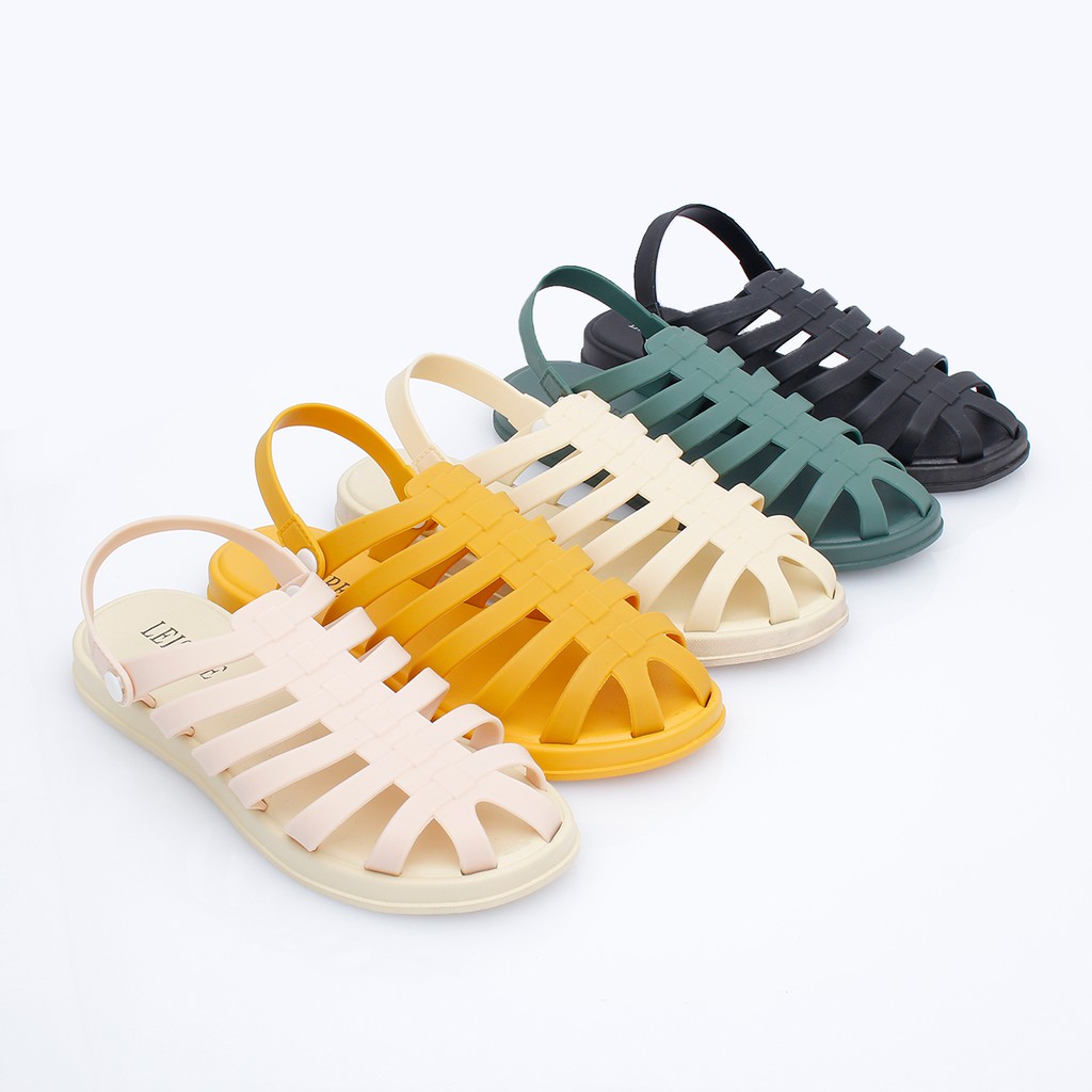 Yodra / Lyodra Isla Flip Flop Jelly Shoes Import LDR913 Real Pict