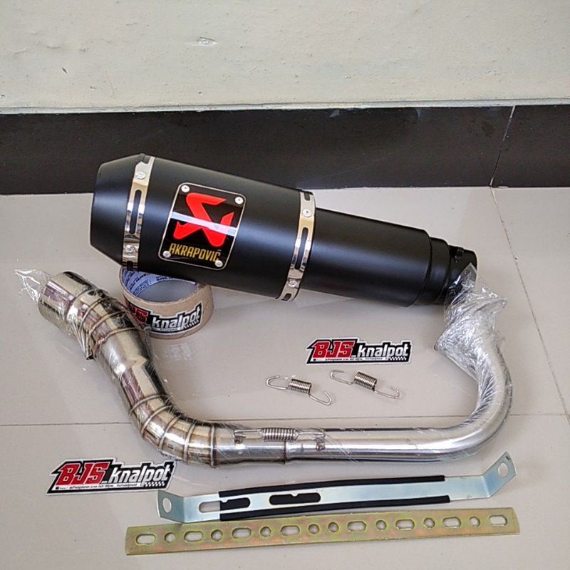Knalpot akrapovic Nmax Aerox 155 Vario Beat street Scoopy new Xride mio soul Adv pcx Genio-Doff -mio j/m3/125